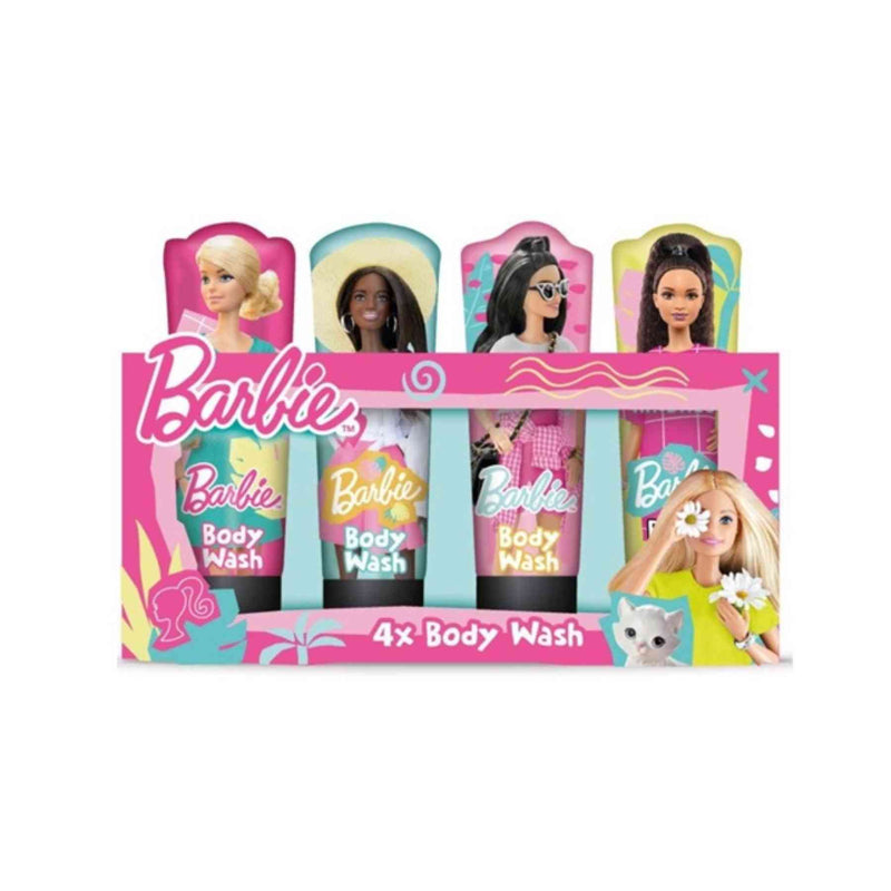 Barbie Body Wash 4x 75ml