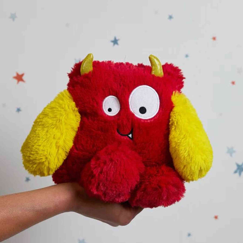 Warmies Bright Red Monster