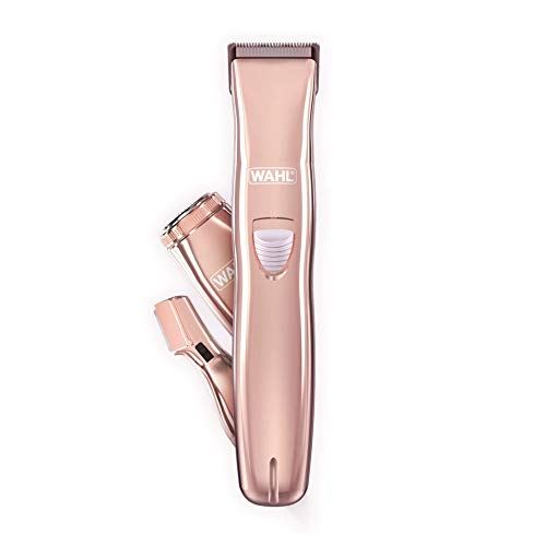 Wahl Ladies Face and Body Hair Remover - 3 in 1 Female Rotary Shaver and Eyebrow Shaper