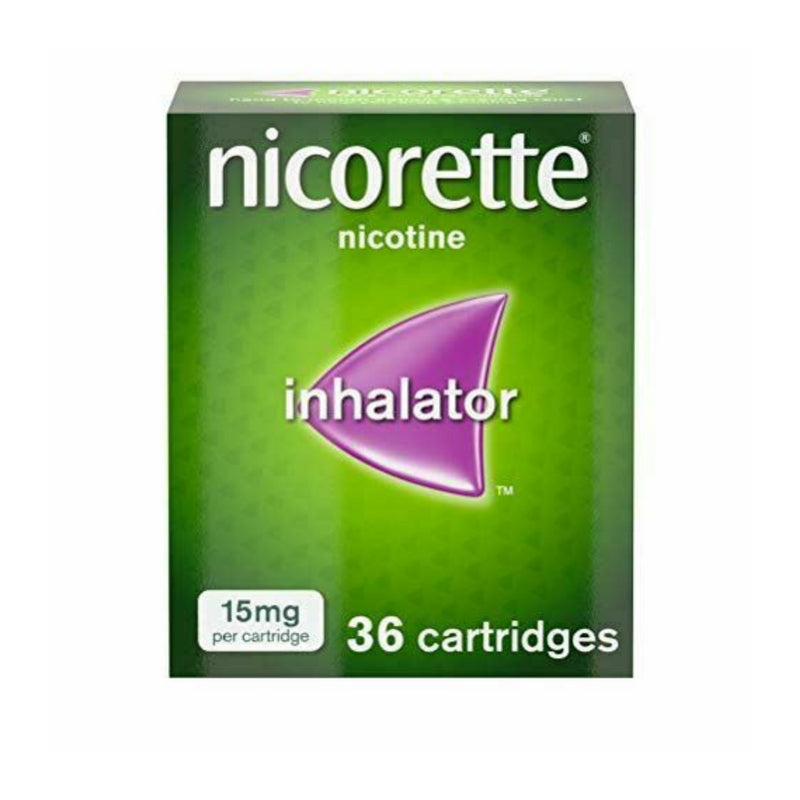 Nicorette Inhalator 15 mg 36 Cartridges