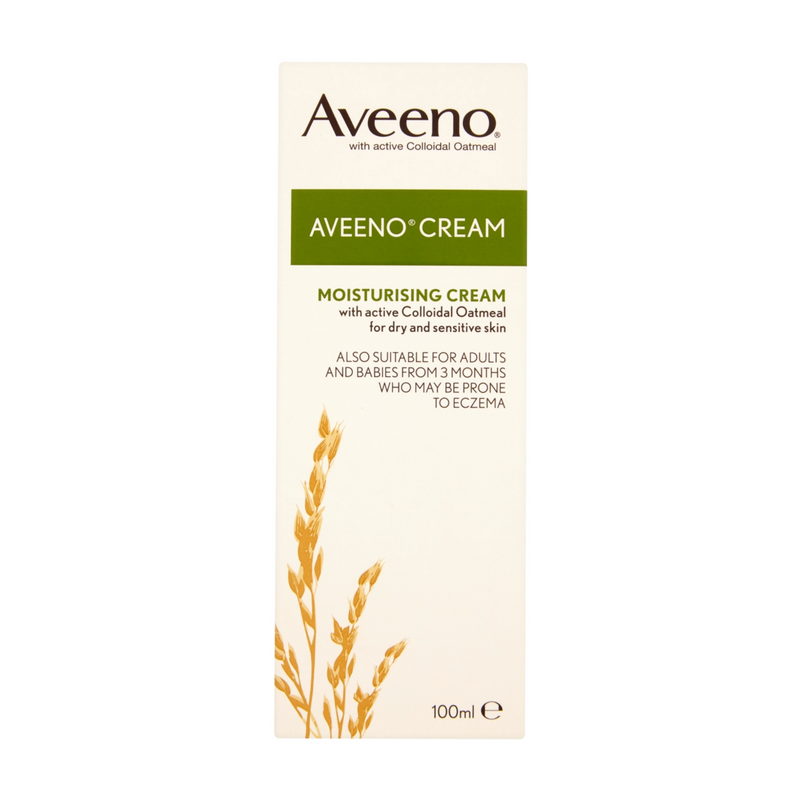 Aveeno Moisturising Cream with Natural Colloidal Oatmeal, 100ML