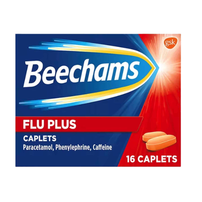 Beechams Flu Plus Capsules 16s