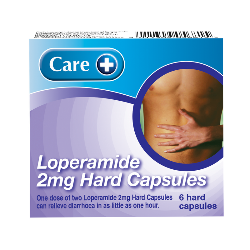 Care Loperamide Caps 2mg 6 Tablets