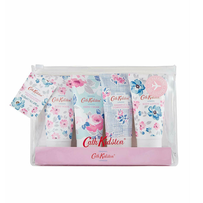Cath Kidston Wild Rose and Quince 4piece gift set