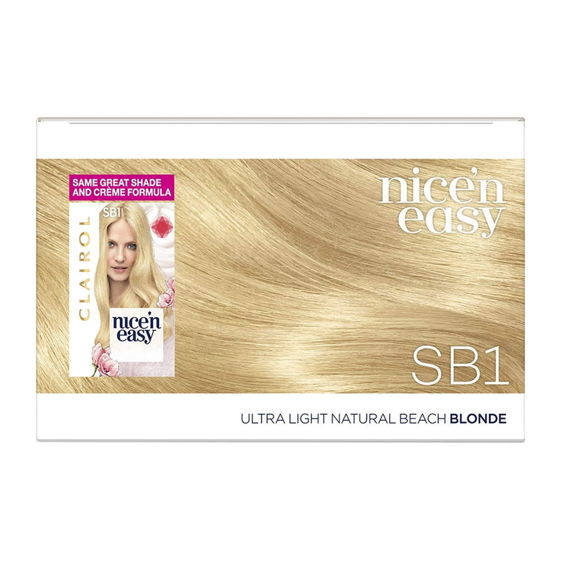 Clairol Nice N Easy Creme Ultra Light Natural Beach Blonde SB1