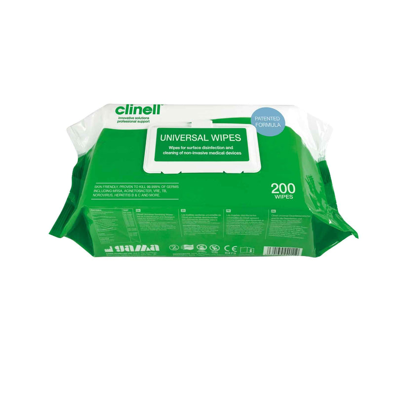 Clinell Universal Wipes 200s