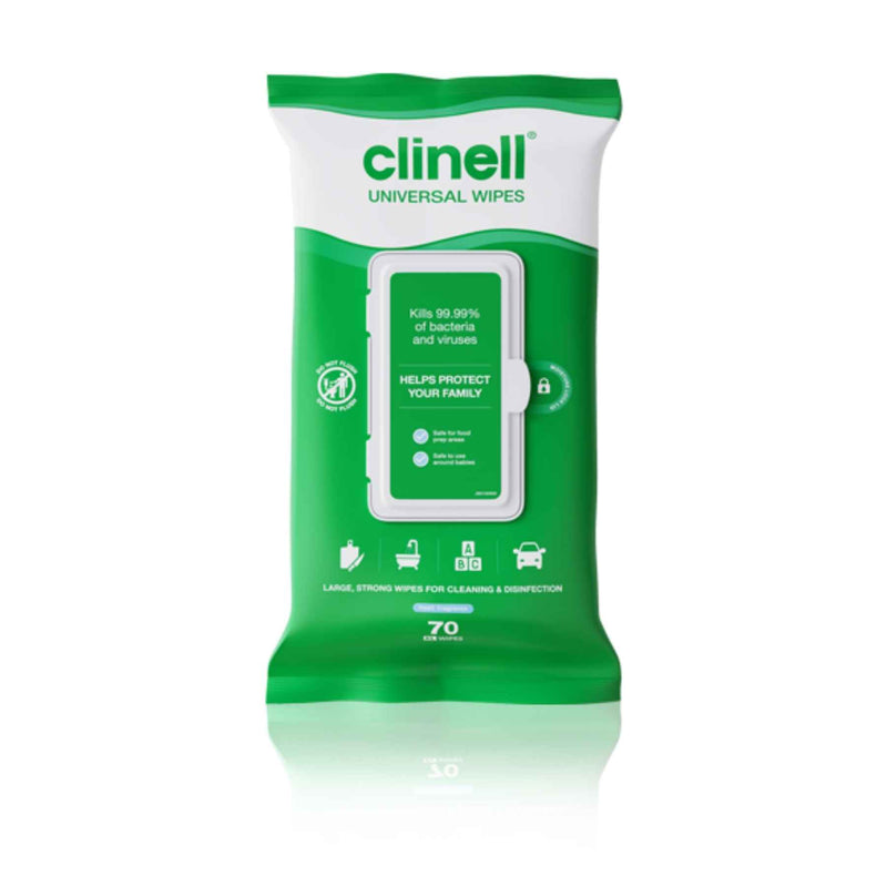 Clinell XL Wipes for Cleaning/Disinfecting 70s