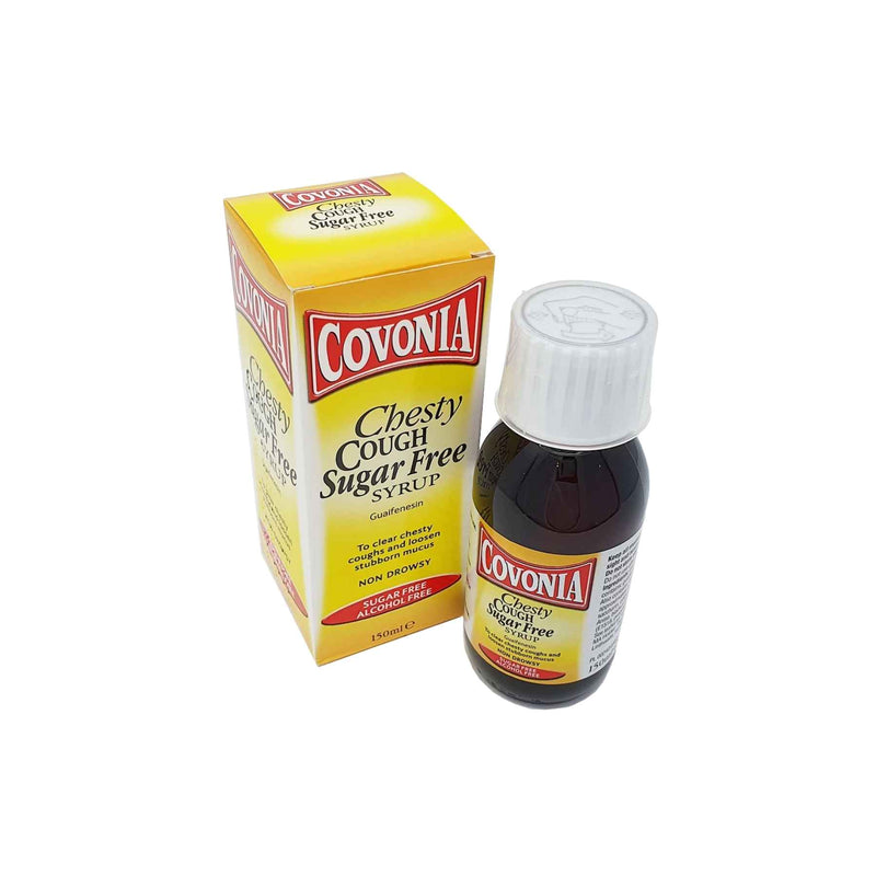 Covonia Chesty Cough Syrup Sugar Free 150ml