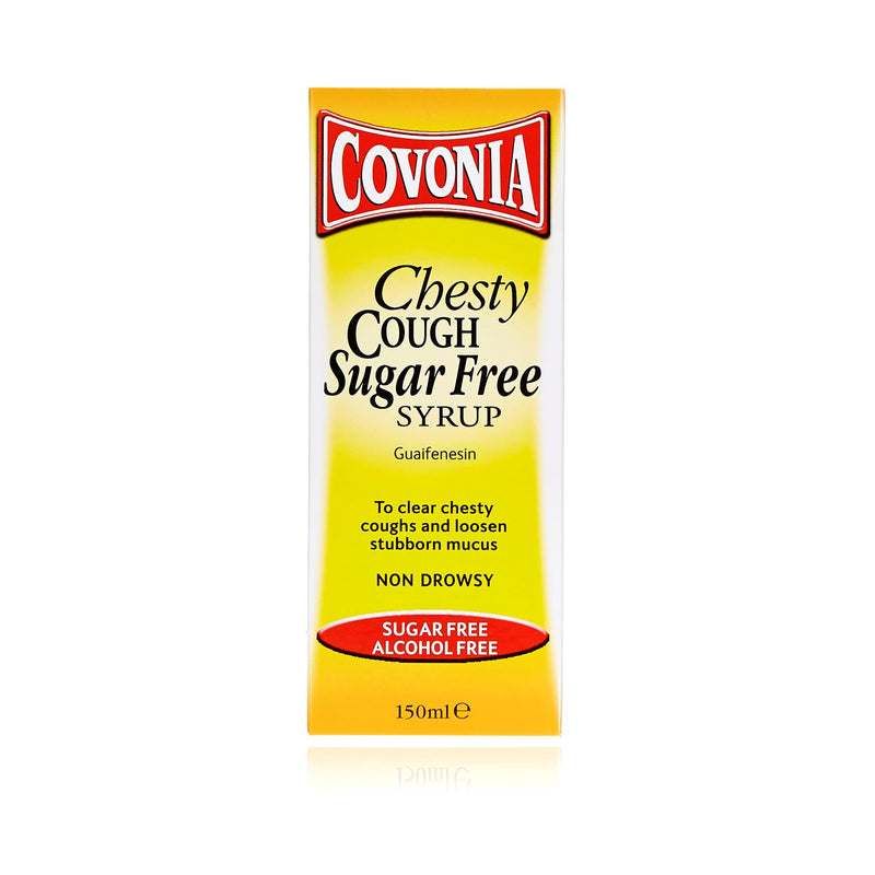 Covonia Chesty Cough Syrup Sugar Free 150ml
