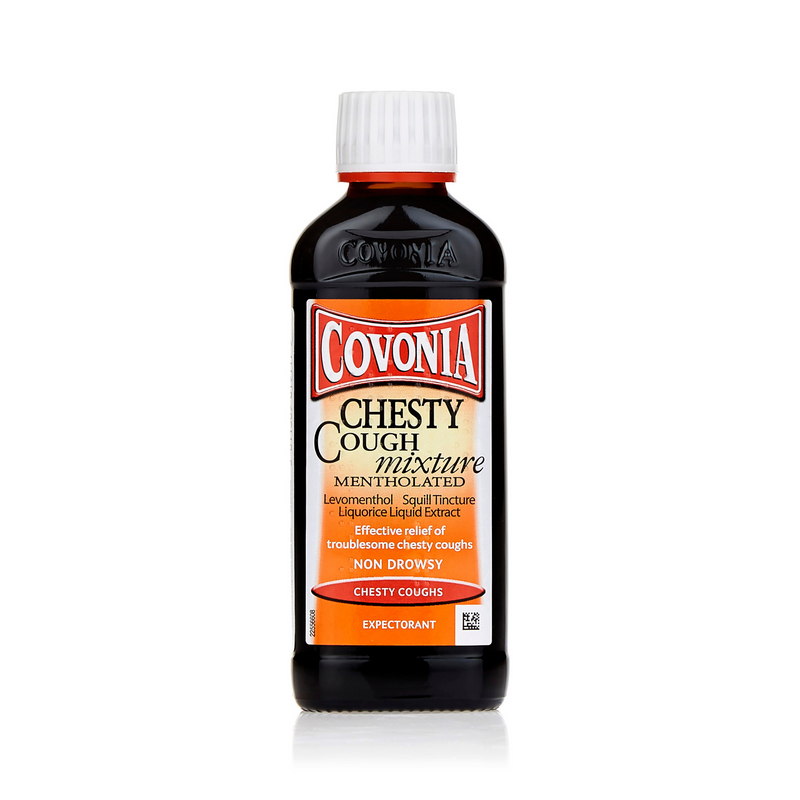 Covonia Chesty Cough Mixture Mentholated  150ML