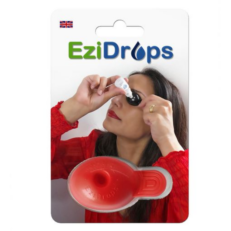 EziDrops Eye Drop Applicator - Red