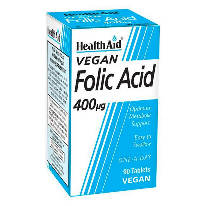 Healthaid Folic Acid 400iu 90 Tablets