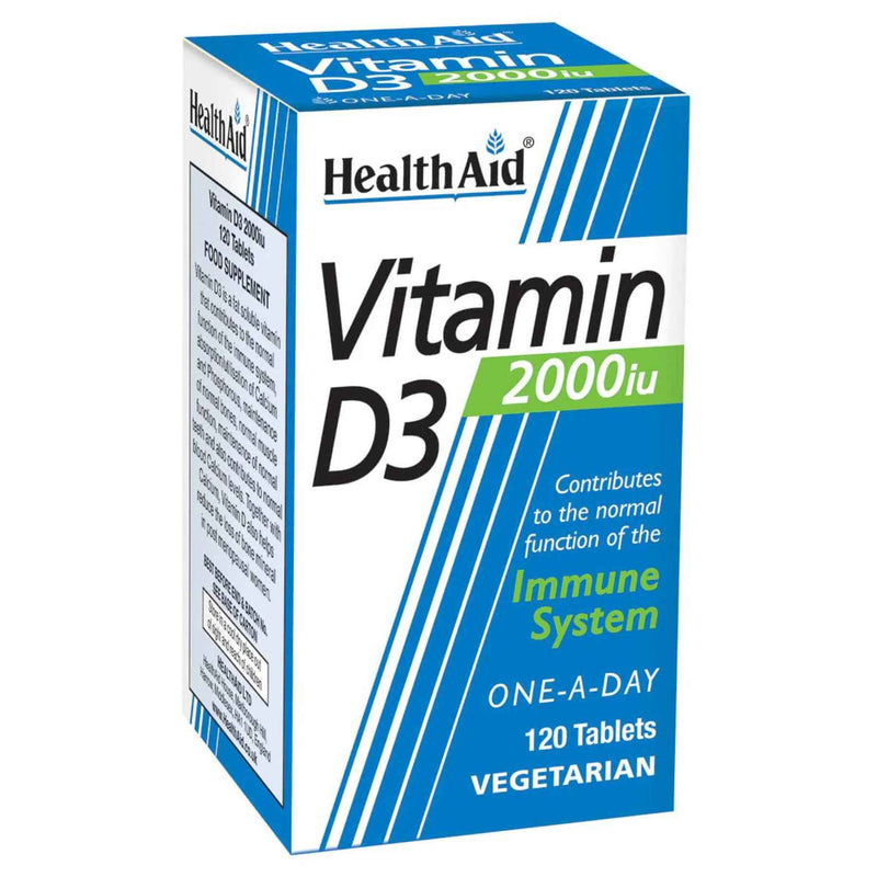 Healthaid Vitamin D3 2000iu 120 Tablets