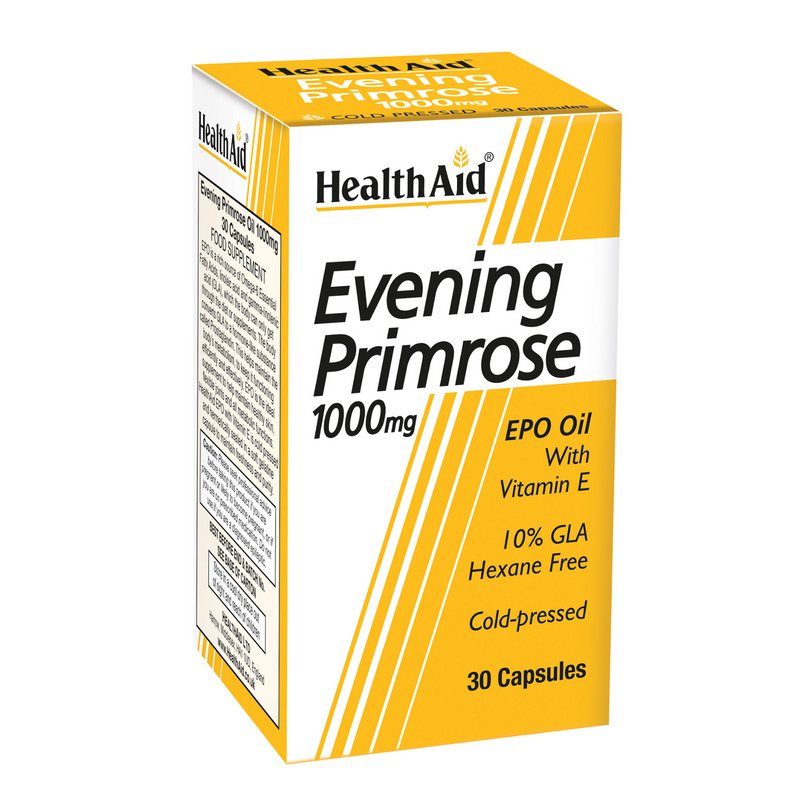 HealthAid Evening Primrose Oil 1000 mg - 90 Capsules