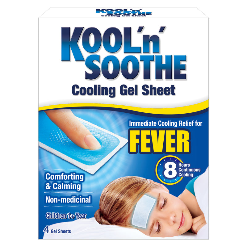 Kool 'N' Soothe Cooling Gel Sheets Kids