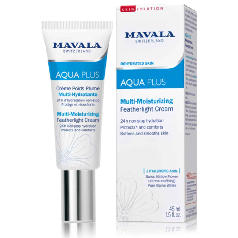 Mavala Aqua Plus Multi-Moisturizing Featherlite Cream 45ml
