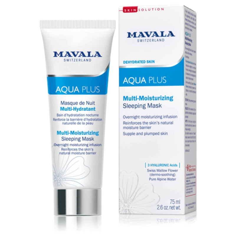 Mavala Aqua Plus Multi-Moisturizing Sleeping Mask 75ml