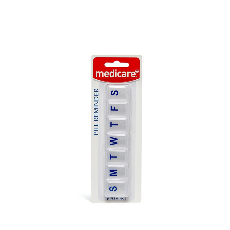 Medicare Weekly Pill Box Braille (Single)