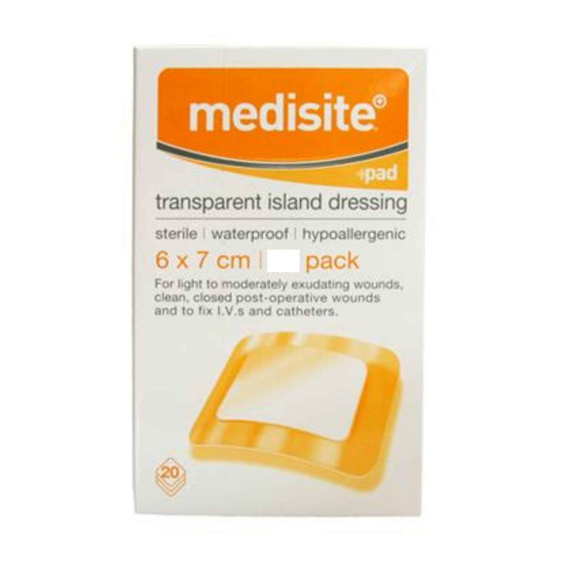 Medisite Transparent Island Dressing 6X7cm