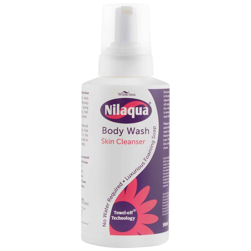 Nilaqua Body Wash Skin Cleanser, 500ml