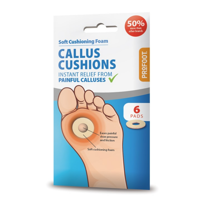 Profoot Callus Cushions - 2 packs per order (12 Cushions)
