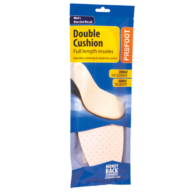 Profoot Double Cushion Insoles Full Length