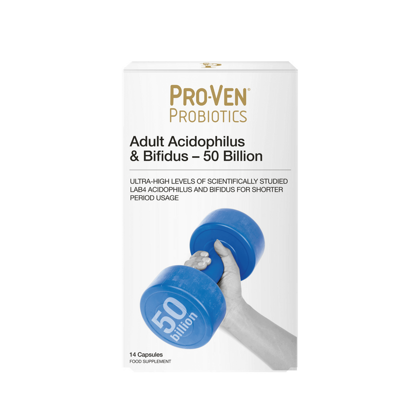 Proven Adult Acidophilus + Bifidus 50 Billion 14 Tablets