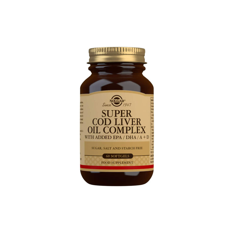 Solgar Super Cod Liver Oil Complex 60 Softgels