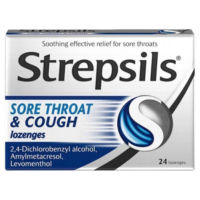 Strepsils Sore Throat & Cough Lozenges 24s