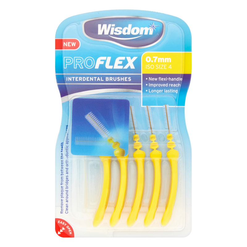 Wisdom Pro Flex Dental Floss 0.7mm 5pk