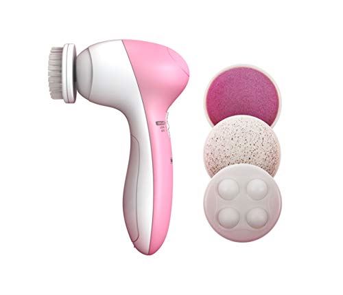 Wahl 4-in-1 Face Cleansing Brush Face and Body - Massager, Cleanser, Exfoliator, Buffer