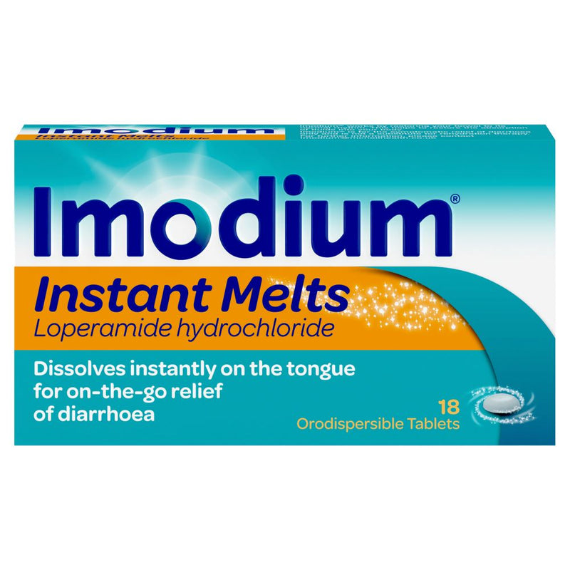 Imodium Instants Melts 2mg 18 Tabs