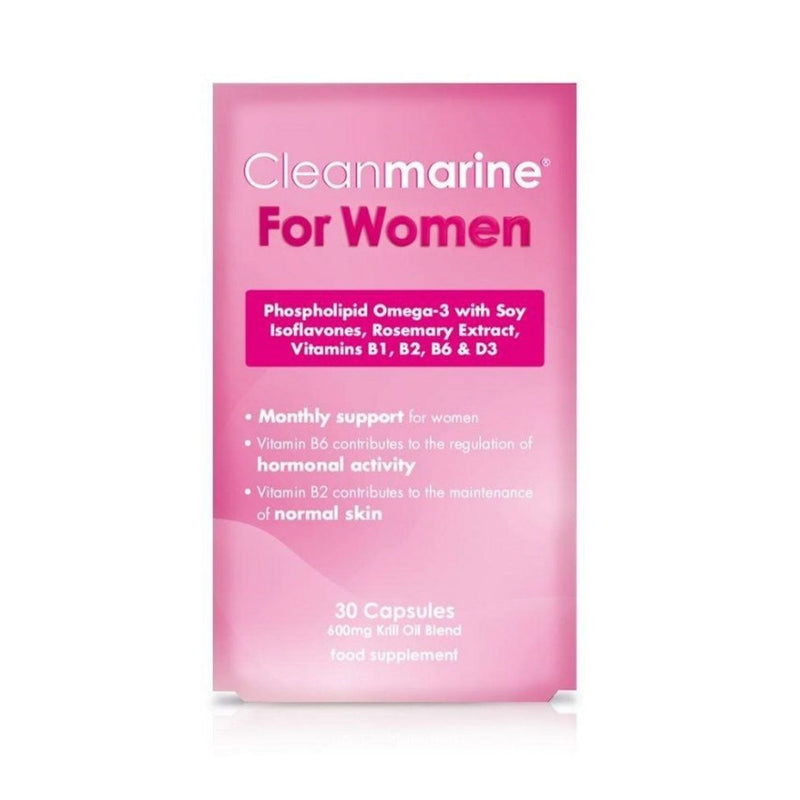 Cleanmarine For Women 600mg 30 Gelcaps