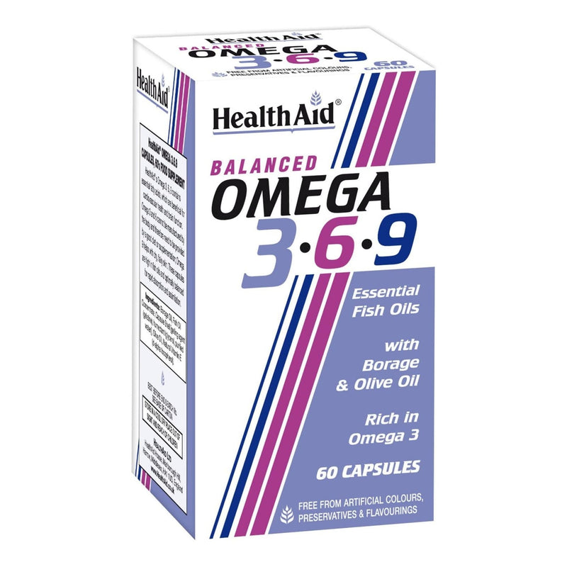 HealthAid Omega 3.6.9 - 60 Capsules