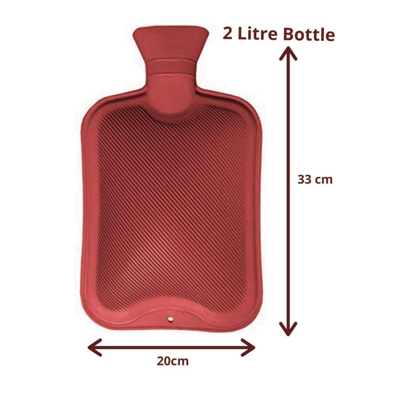 DID Ribbed Hot Water Bottle 2 Litre