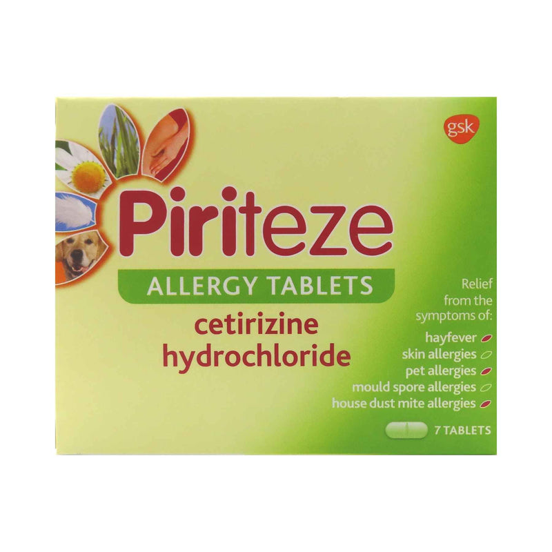 Piriteze Allergy Relief Tablets
