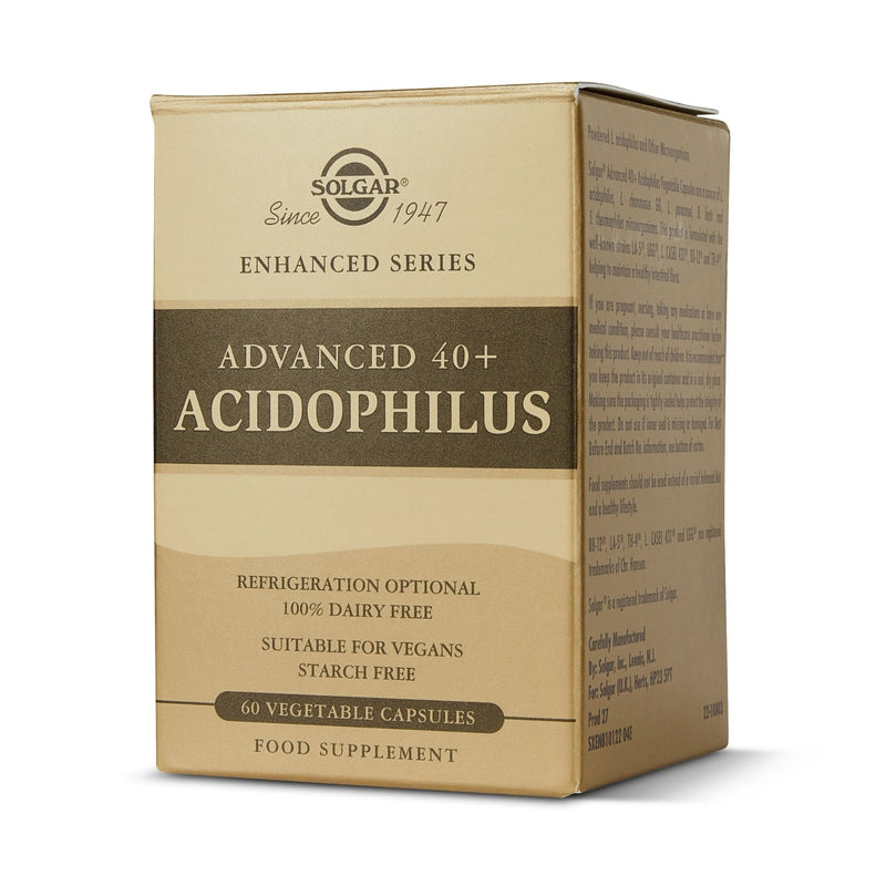 Solgar Advanced 40+ Acidophilus 60 Capsules