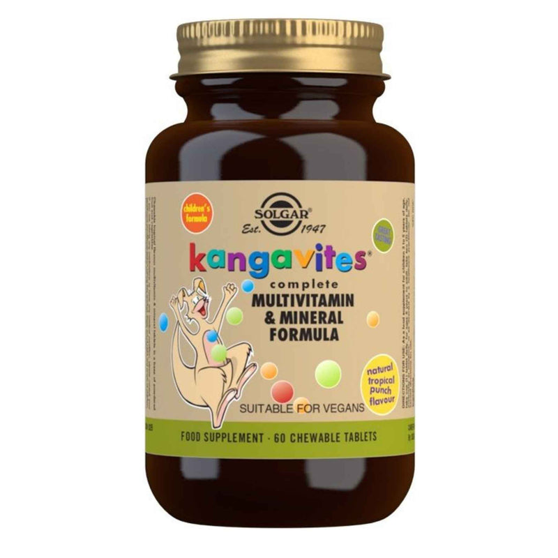 Solgar Kangavits Tropical Punch Multivitamins & Mineral Formula